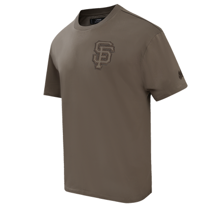 MLB SAN FRANCISCO GIANTS NEUTRAL DROP SHOULDER MEN'S TOP (DARK TAUPE)