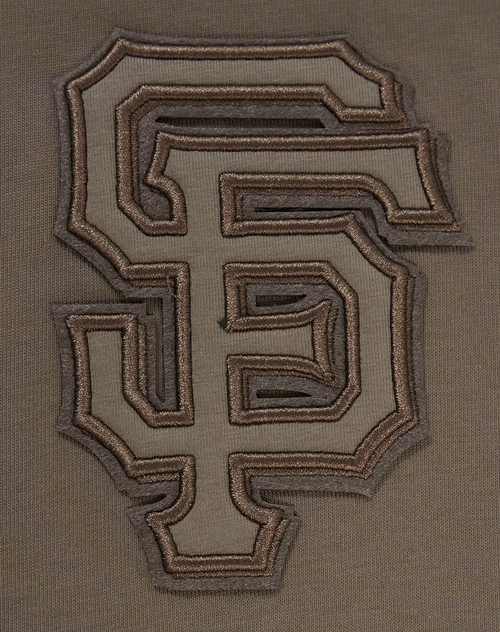 MLB SAN FRANCISCO GIANTS NEUTRAL DROP SHOULDER MEN'S TOP (DARK TAUPE)