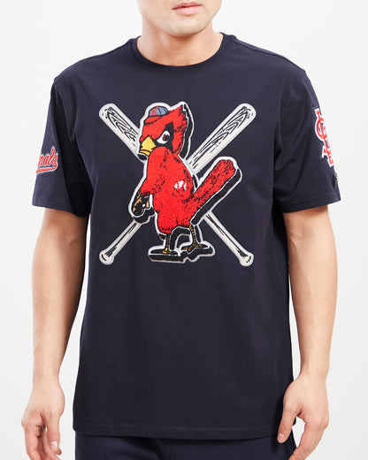 MLB ST. LOUIS CARDINALS RETRO MASHUP MEN'S TOP (MIDNIGHT NAVY)