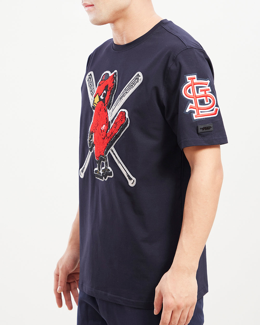 MLB ST. LOUIS CARDINALS RETRO MASHUP MEN'S TOP (MIDNIGHT NAVY)