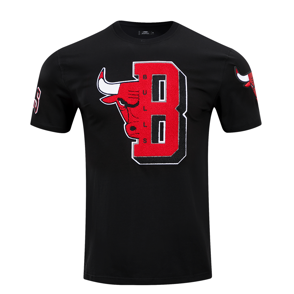 NBA CHICAGO BULLS MASHUP MEN'S TEE (BLACK)