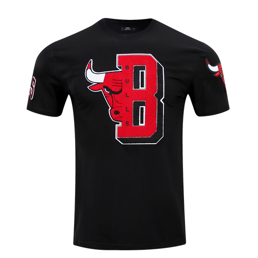 NBA CHICAGO BULLS MASHUP MEN'S TEE (BLACK)