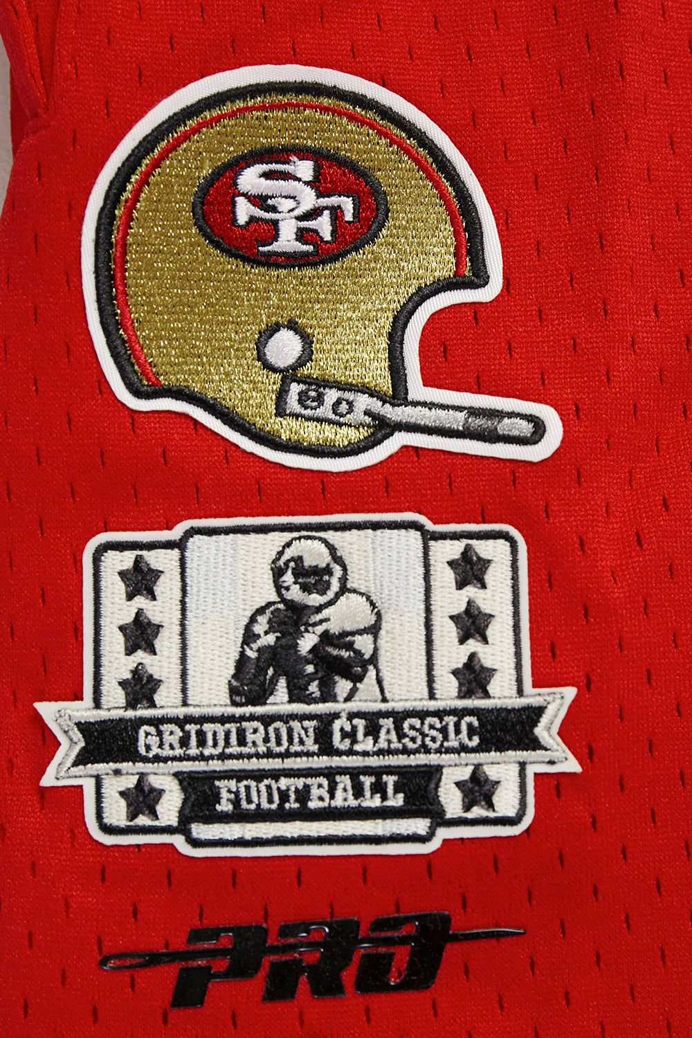 NFL SAN FRANCISCO 49ERS RETRO CLASSIC MEN'S 2.0 SHORT (EGGSHELL/ RED)