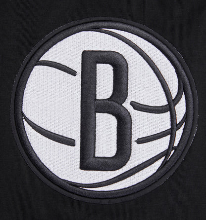 NBA BROOKLYN NETS MASHUP MEN'S TEE (BLACK)