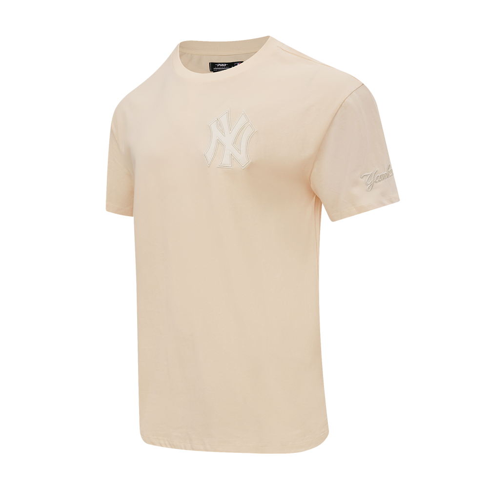 MLB NEW YORK YANKEES NEUTRAL DROP SHOULDER MEN'S TOP (EGGSHELL)