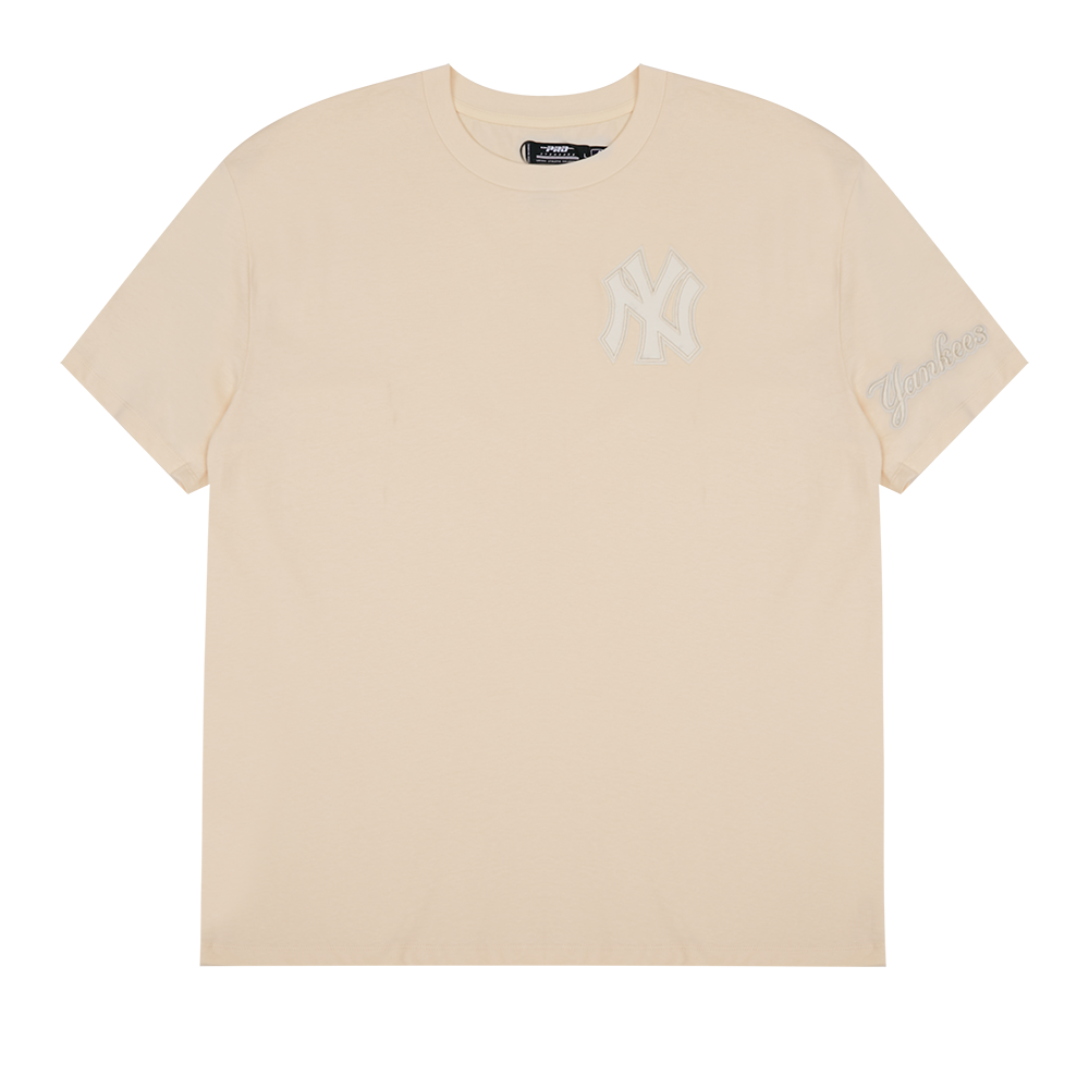 MLB NEW YORK YANKEES NEUTRAL DROP SHOULDER MEN'S TOP (EGGSHELL)