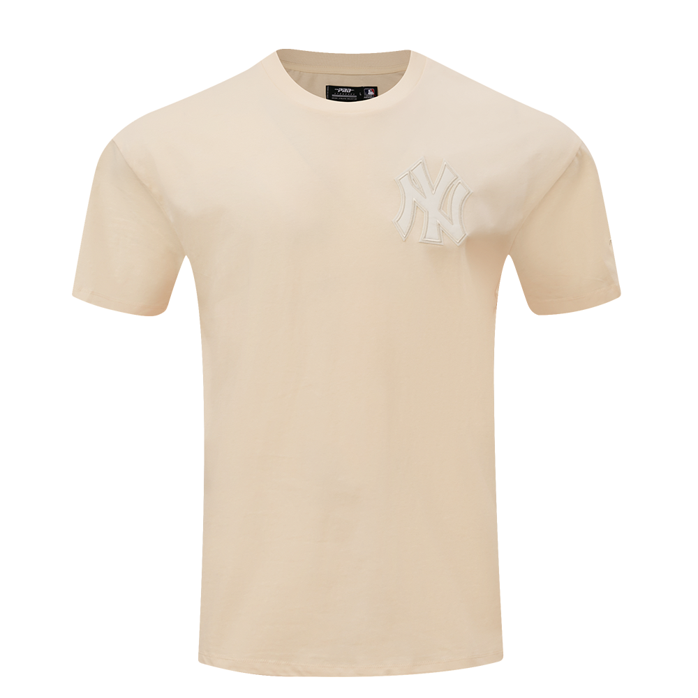 MLB NEW YORK YANKEES NEUTRAL DROP SHOULDER MEN'S TOP (EGGSHELL)