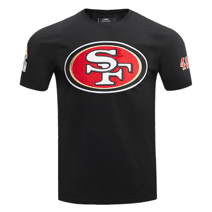 NFL SAN FRANCISCO 49ERS MASHUP MEN'S TEE (BLACK)