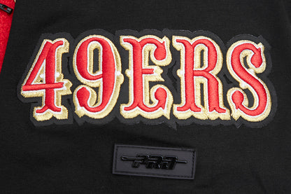 NFL SAN FRANCISCO 49ERS MASHUP MEN'S TEE (BLACK)