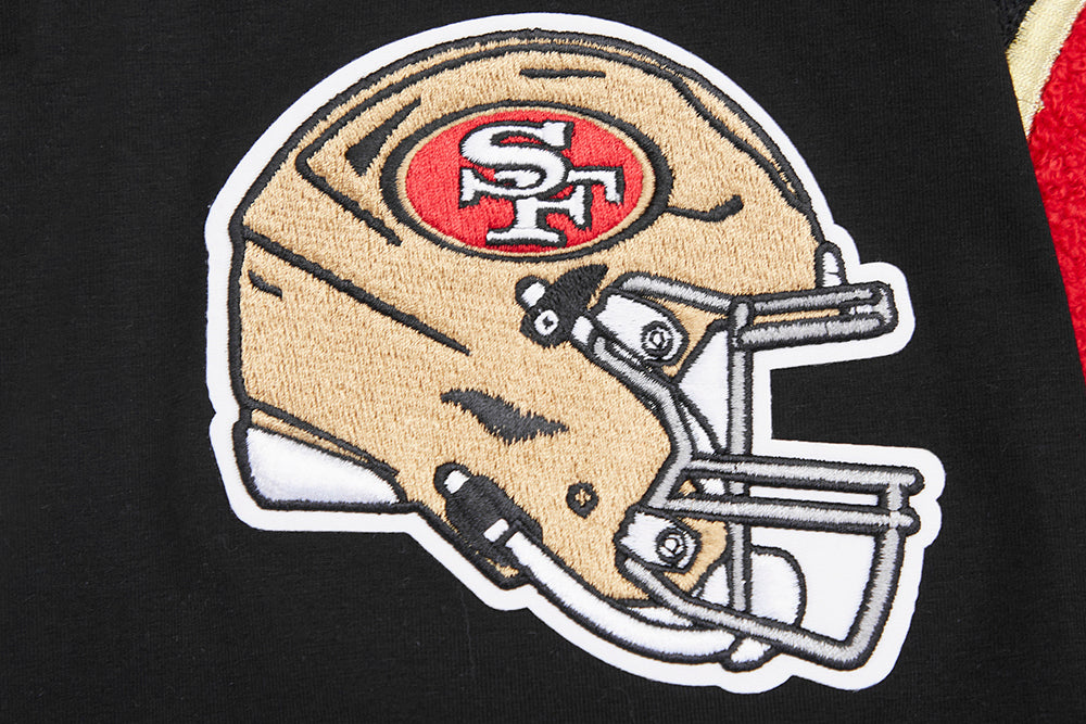 NFL SAN FRANCISCO 49ERS MASHUP MEN'S TEE (BLACK)