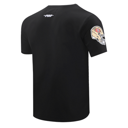 NFL SAN FRANCISCO 49ERS MASHUP MEN'S TEE (BLACK)