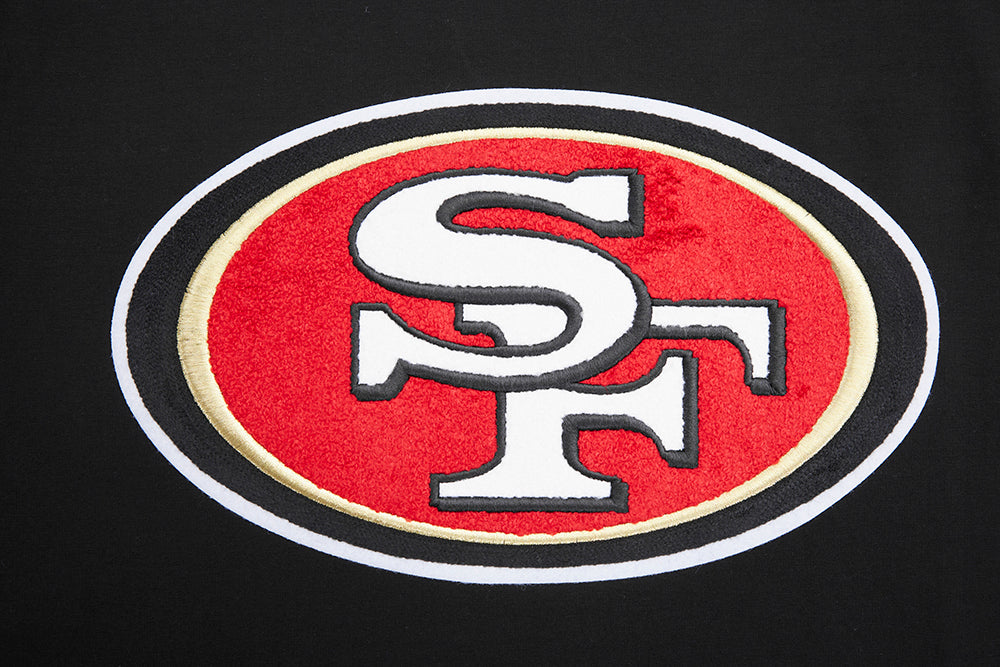 NFL SAN FRANCISCO 49ERS MASHUP MEN'S TEE (BLACK)