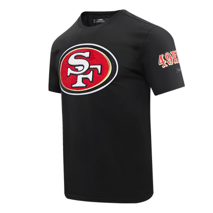 NFL SAN FRANCISCO 49ERS MASHUP MEN'S TEE (BLACK)