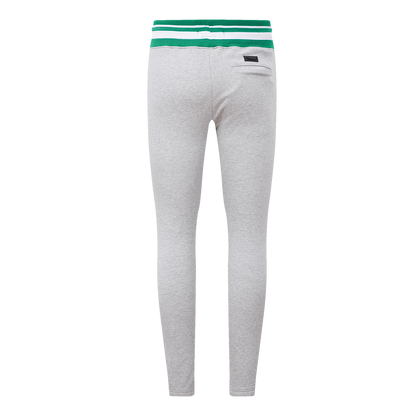 NBA BOSTON CELTICS MASHUP MEN'S RIB SWEATPANT (HEATHER GREY/GREEN)