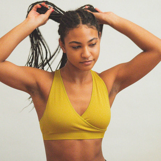 HUG STRAPPY HALTER BRA