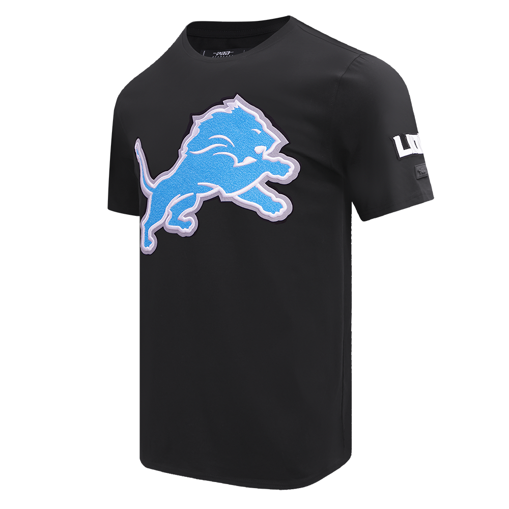 NFL DETROIT LIONS MASHUP MEN'S TEE (BLACK)