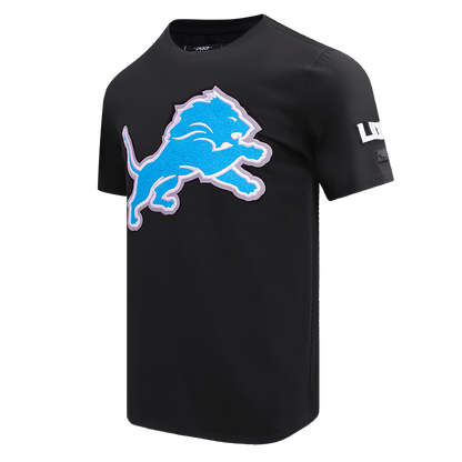 NFL DETROIT LIONS MASHUP MEN'S TEE (BLACK)