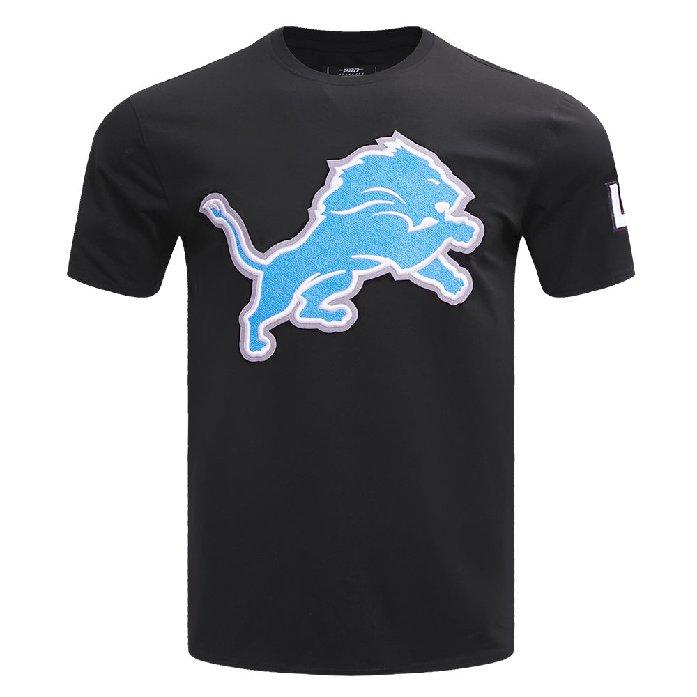 NFL DETROIT LIONS MASHUP MEN'S TEE (BLACK)