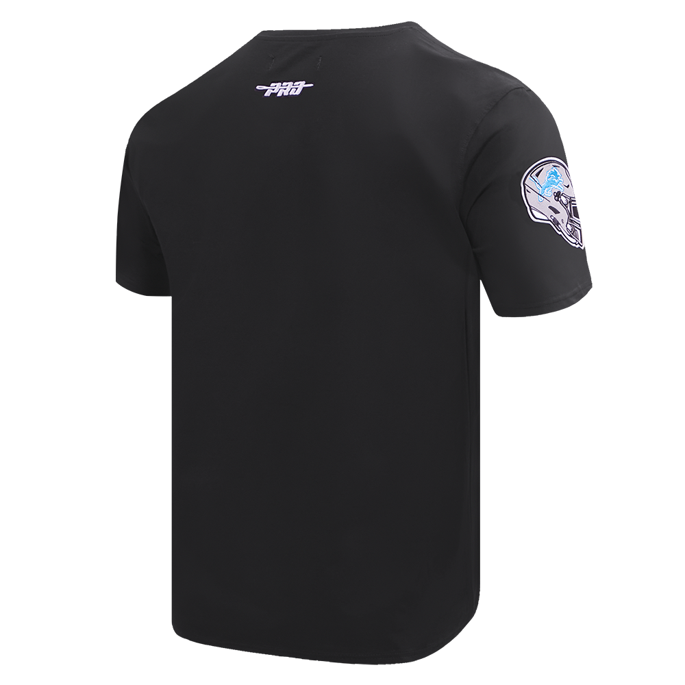 NFL DETROIT LIONS MASHUP MEN'S TEE (BLACK)