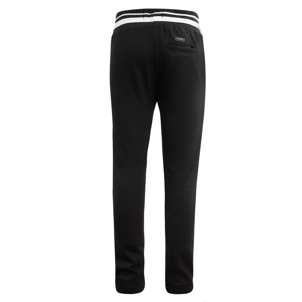 NFL DETROIT LIONS MASHUP MEN'S RIB SWEATPANT (BLACK)