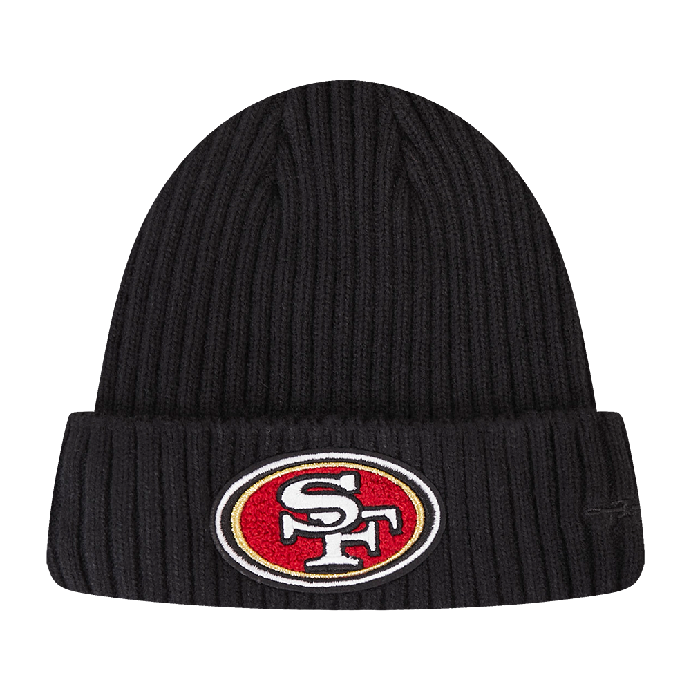 NFL SAN FRANCISCO 49ERS MASH UP BEANIE (BLACK)