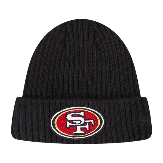 NFL SAN FRANCISCO 49ERS MASH UP BEANIE (BLACK)