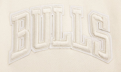 NBA CHICAGO BULLS NEUTRAL DROP SHOULDER FLC CREWNECK (EGGSHELL)