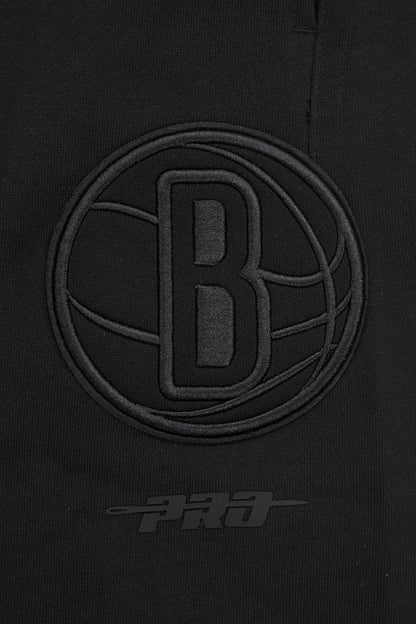 NBA BROOKLYN NETS NEUTRAL MEN'S SWEATPANT (BLACK)