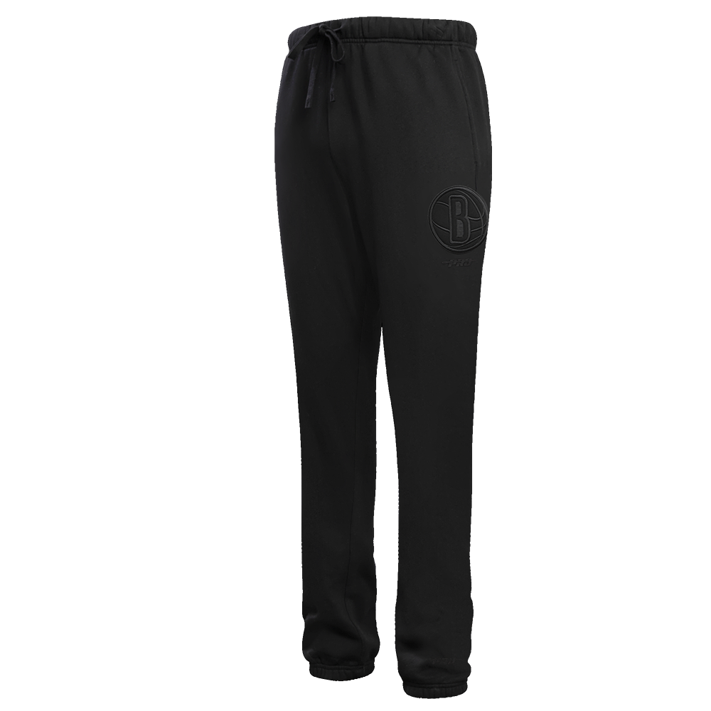 NBA BROOKLYN NETS NEUTRAL MEN'S SWEATPANT (BLACK)