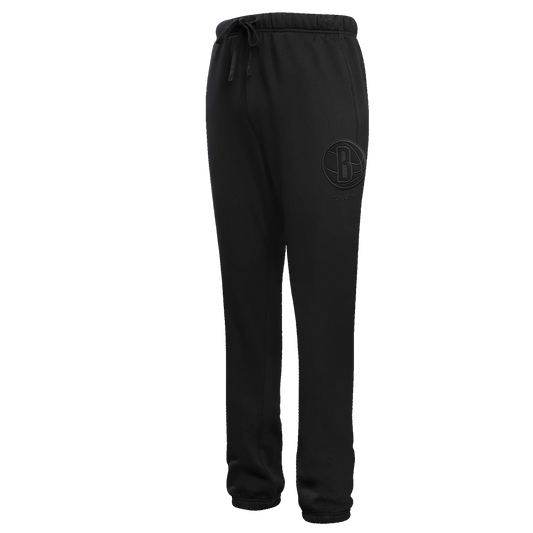 NBA BROOKLYN NETS NEUTRAL MEN'S SWEATPANT (BLACK)