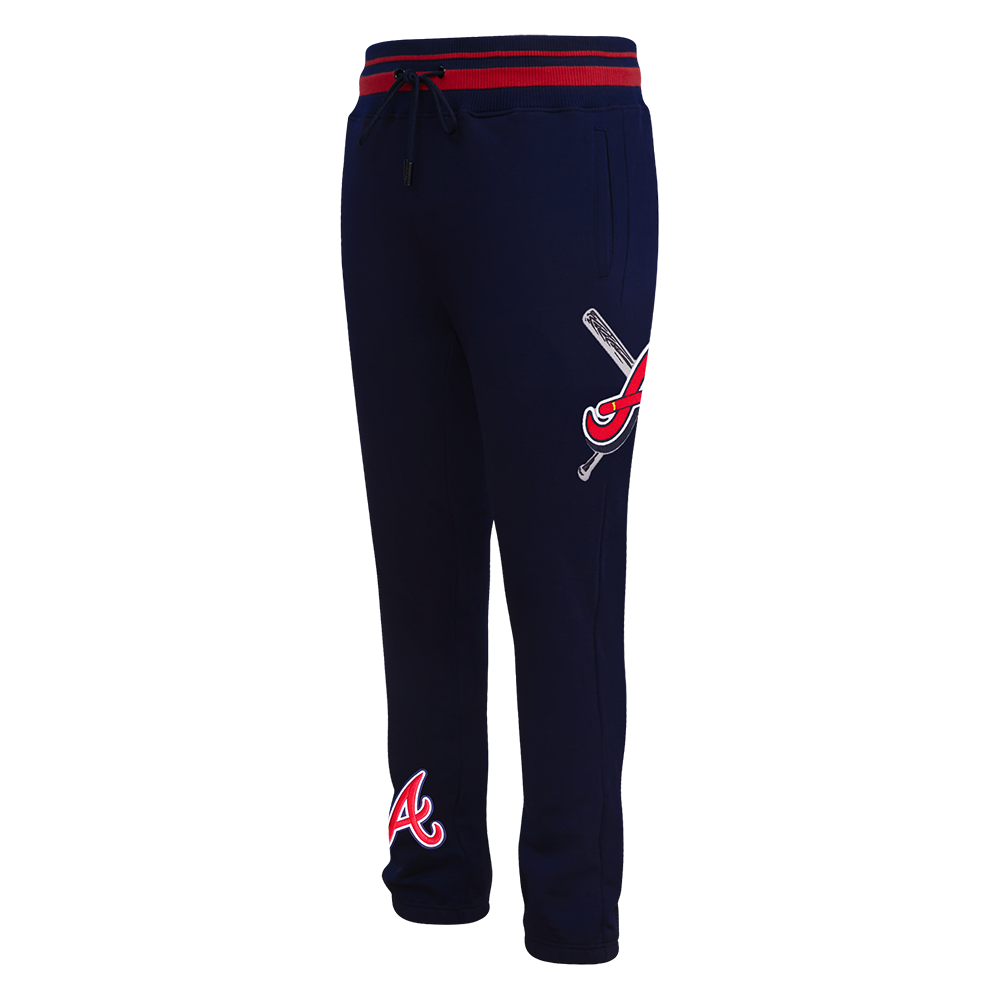 MLB ATLANTA BRAVES MASHUP LOGO MEN'S SWEATPANT (MIDNIGHT NAVY)