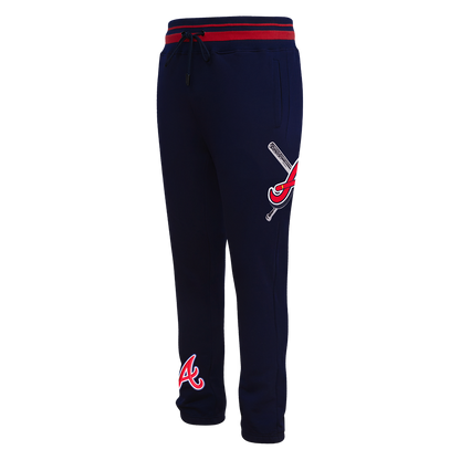 MLB ATLANTA BRAVES MASHUP LOGO MEN'S SWEATPANT (MIDNIGHT NAVY)