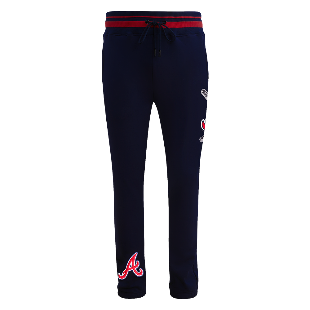 MLB ATLANTA BRAVES MASHUP LOGO MEN'S SWEATPANT (MIDNIGHT NAVY)