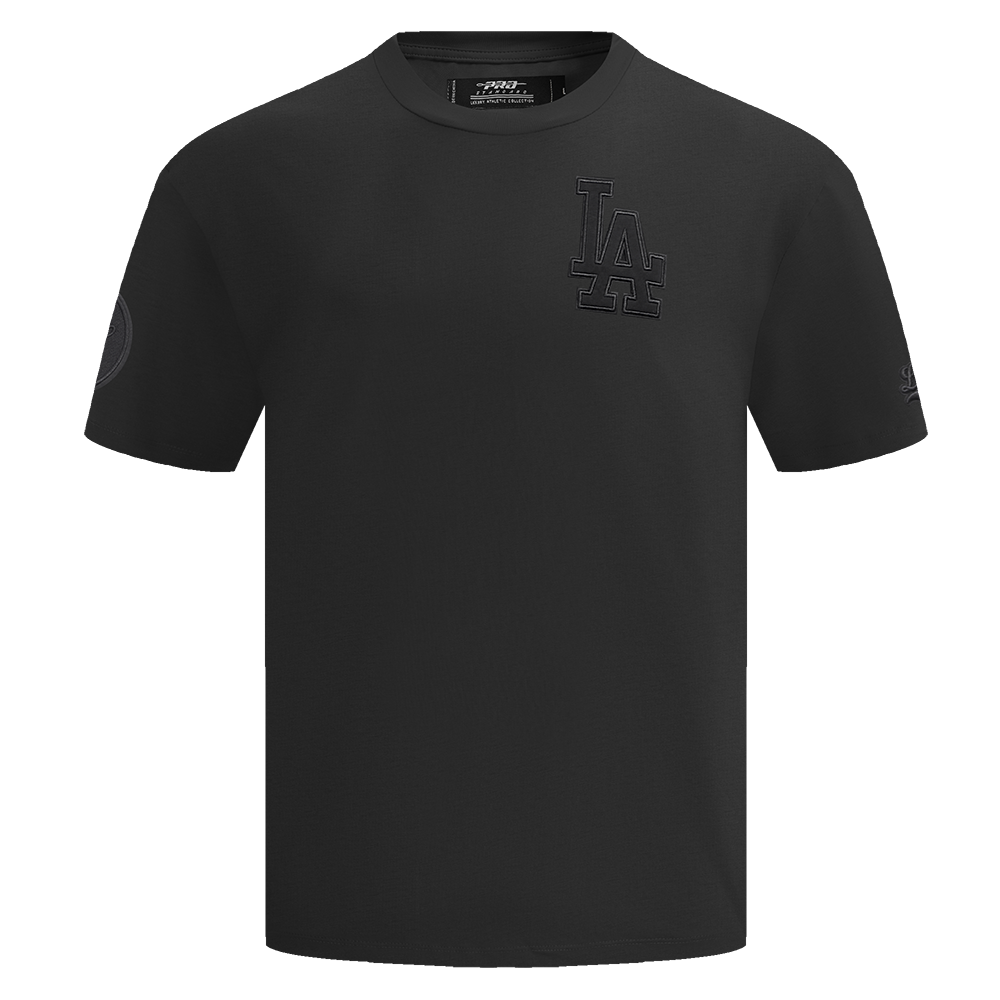 MLB LOS ANGELES DODGERS NEUTRAL DROP SHOULDER MEN'S TOP (BLACK)