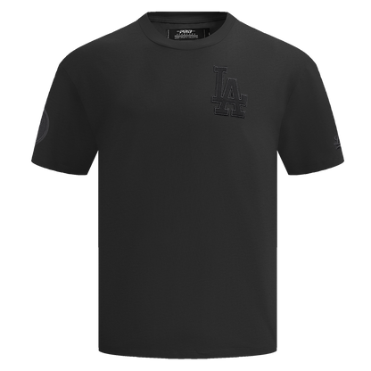 MLB LOS ANGELES DODGERS NEUTRAL DROP SHOULDER MEN'S TOP (BLACK)