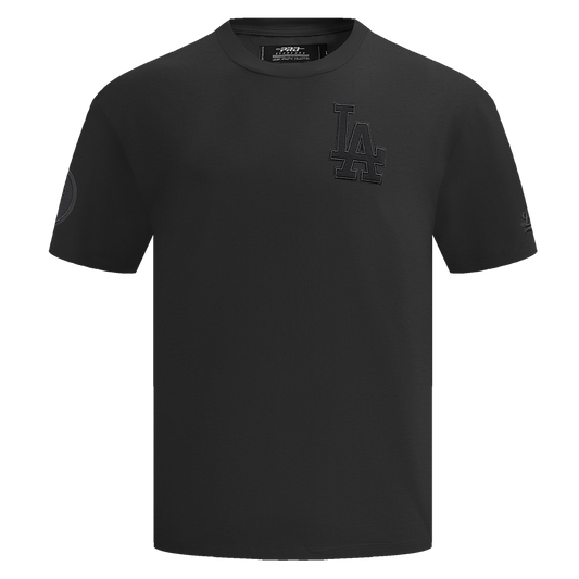 MLB LOS ANGELES DODGERS NEUTRAL DROP SHOULDER MEN'S TOP (BLACK)