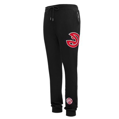 NBA ATLANTA HAWKS CLASSIC CHENILLE MEN'S JOGGER (BLACK)