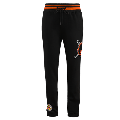 MLB BALTIMORE ORIOLES MASHUP MEN'S RIB SWEATPANT (BLACK)