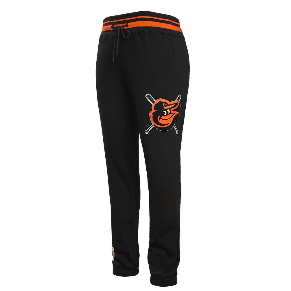 MLB BALTIMORE ORIOLES MASHUP MEN'S RIB SWEATPANT (BLACK)