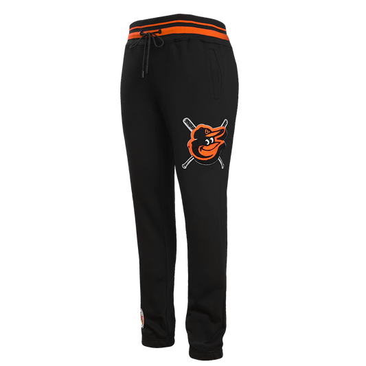 MLB BALTIMORE ORIOLES MASHUP MEN'S RIB SWEATPANT (BLACK)