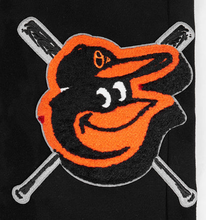 MLB BALTIMORE ORIOLES MASHUP MEN'S RIB SWEATPANT (BLACK)