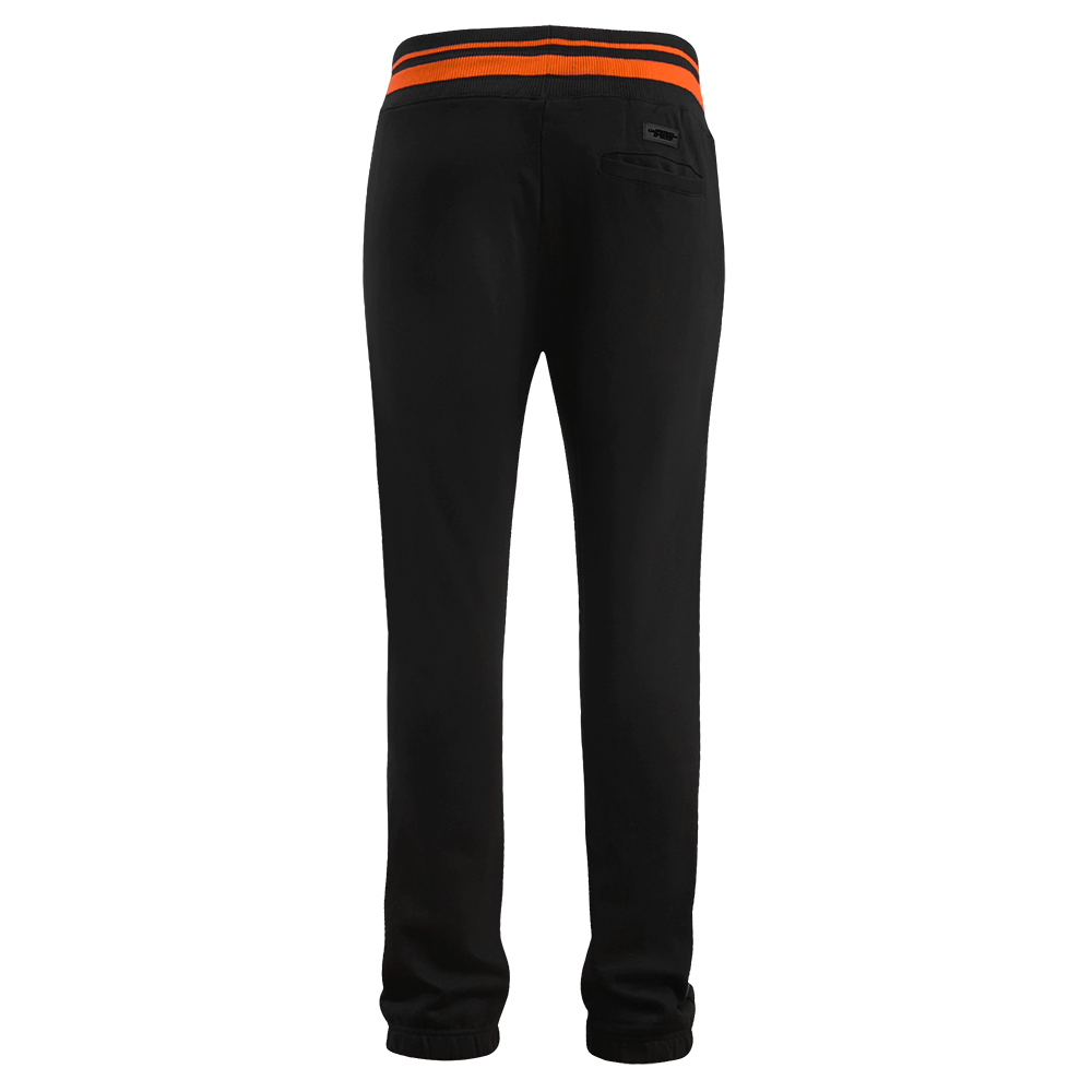 MLB BALTIMORE ORIOLES MASHUP MEN'S RIB SWEATPANT (BLACK)