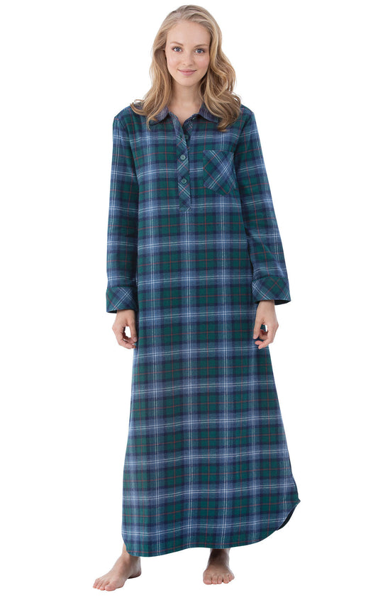 Heritage Plaid Flannel Nighty