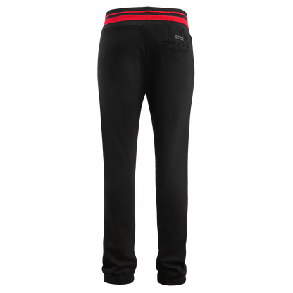 NBA ATLANTA HAWKS MASHUP MEN'S RIB SWEATPANT (BLACK)