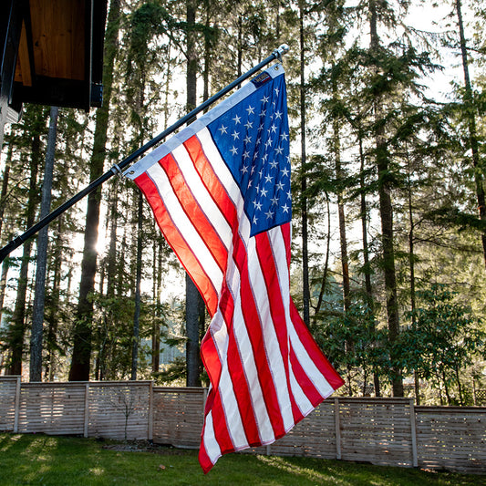 3’ x 5’ Elizabeth Ross American Flag with Embroidered Stars
