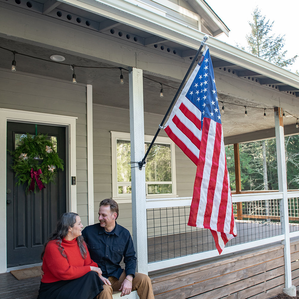 3’ x 5’ Elizabeth Ross American Flag with Embroidered Stars