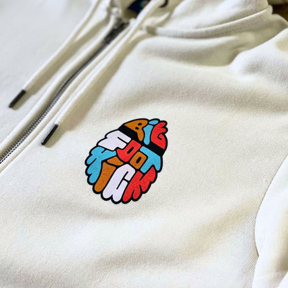 Melty Bigfoot Zip-Up Hoodie