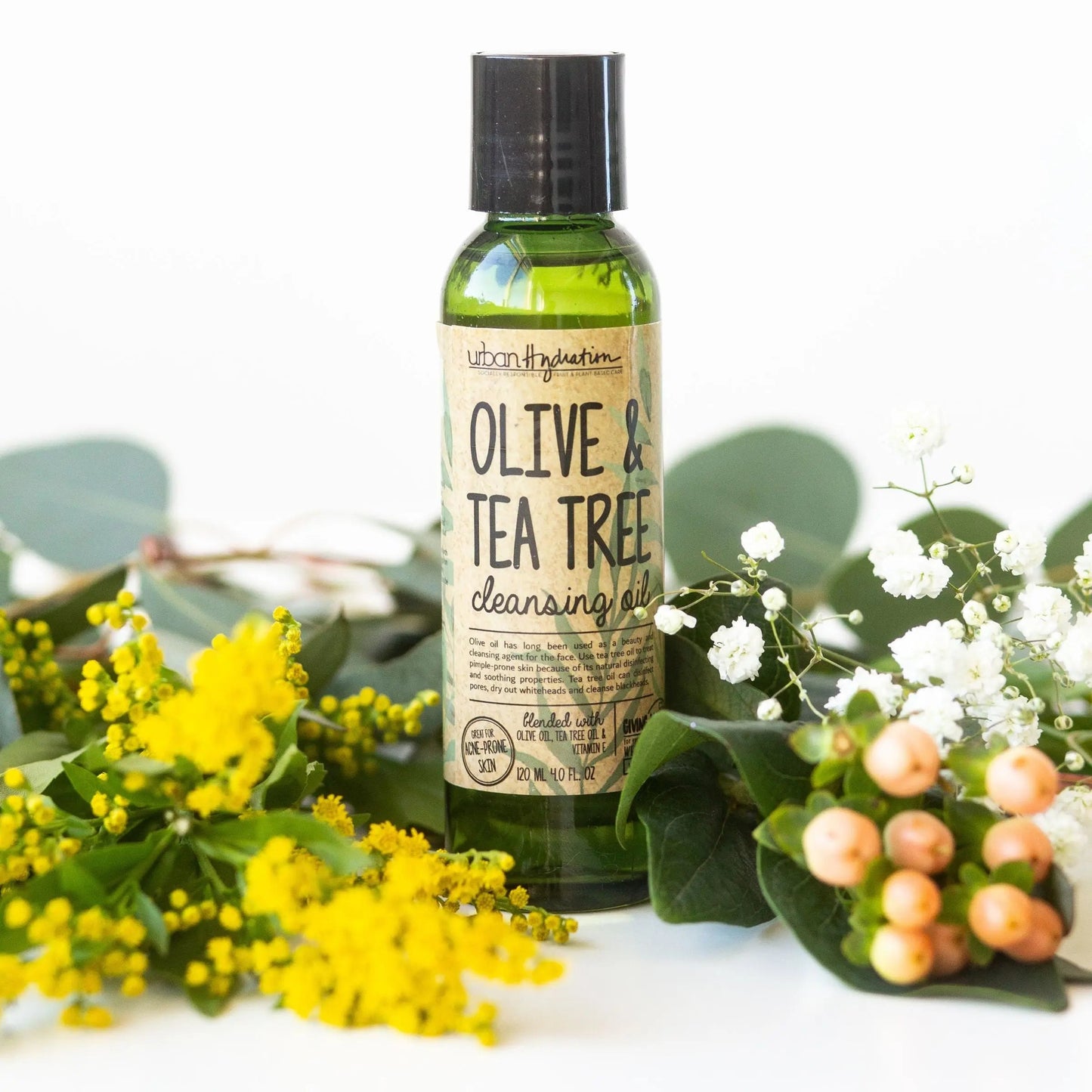 Acne & Inflammation Tea Tree & Olive Face Cleansing Oil