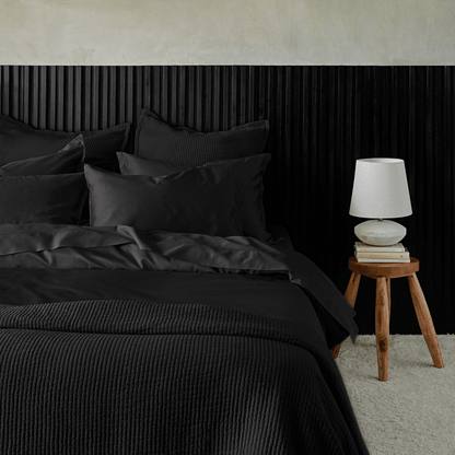 Textured Cotton Coverlet