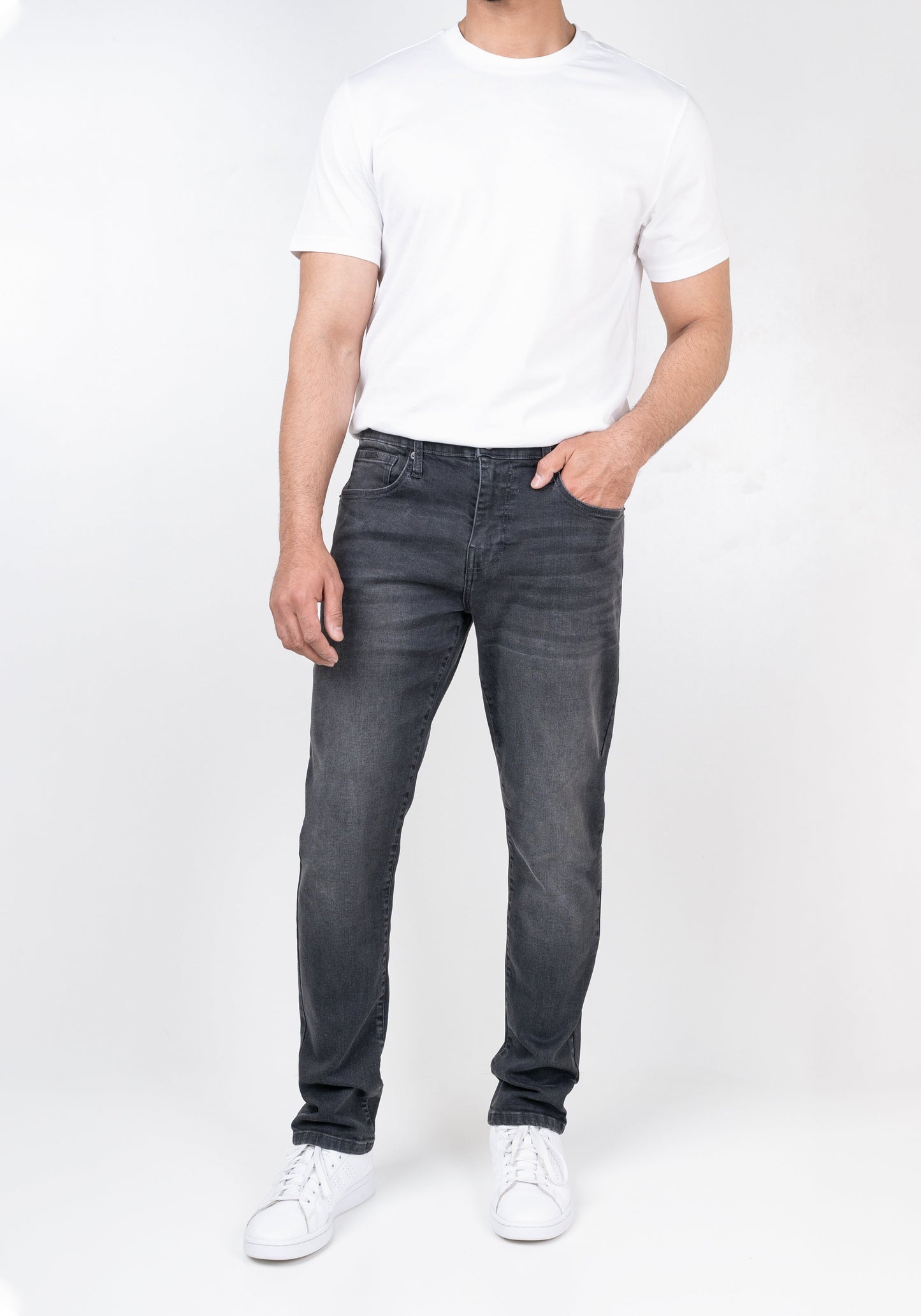 Charcoal Grey Slim Fit Jeans - Lift